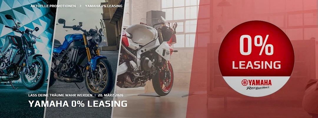 Yamaha 0% Leasing-Promotion